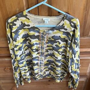 Sundance camo sweater